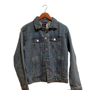 Women’s xs oversized jean jacket